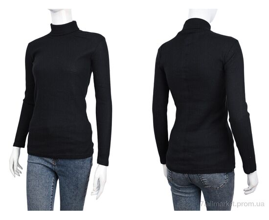 Фотография Водолазка женская Весна/осень 9376-10 black (2 шт. р.сетка 42-48) "Red Hat" недорого оптом от прямого поставщика, изображение 3