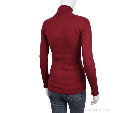 Фотография Водолазка женская Весна/осень 9376-14 bordo (2 шт. р.сетка 42-48) "Red Hat" недорого оптом от прямого поставщика, изображение 2