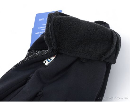 Фотография Перчатки мужские Зима A3-02 black (10 шт. р.сетка M-XL) "TUZZI" недорого оптом от прямого поставщика, изображение 3