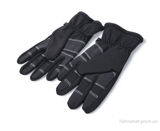 Фотография Перчатки мужские Зима A9-01 black (12 шт. р.сетка M-XL) "TUZZI" недорого оптом от прямого поставщика, изображение 2