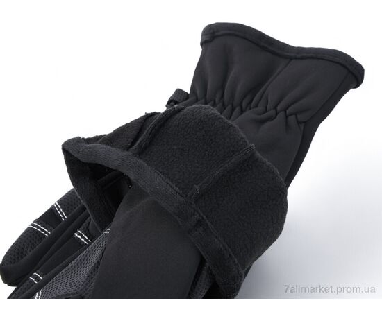 Фотография Перчатки мужские Зима A9-01 black (12 шт. р.сетка M-XL) "TUZZI" недорого оптом от прямого поставщика, изображение 3