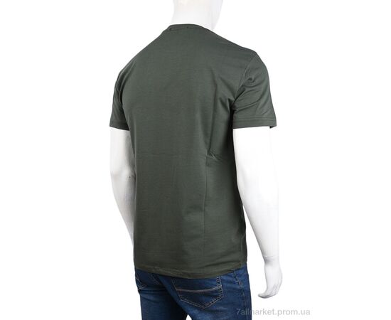 Футболка чоловіча Літо 3707-056-1 green (4 шт. р.сіткаM-2XL) "Мир" недорого оптом від прямого постачальника, зображення 2