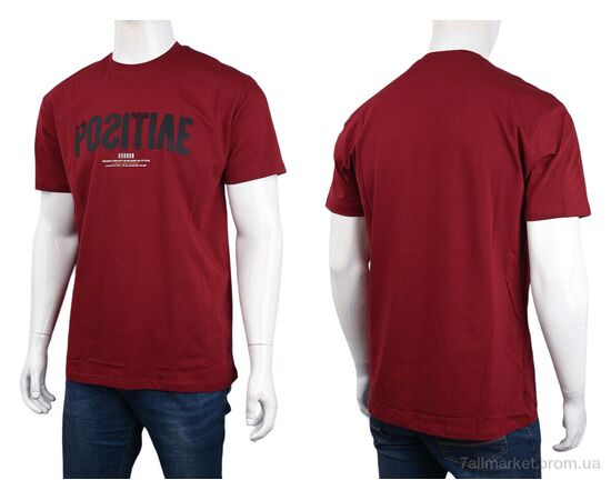 Футболка чоловіча Літо 3707-056-2 green (4 шт. р.сіткаM-2XL) "Мир" недорого оптом від прямого постачальника, зображення 3