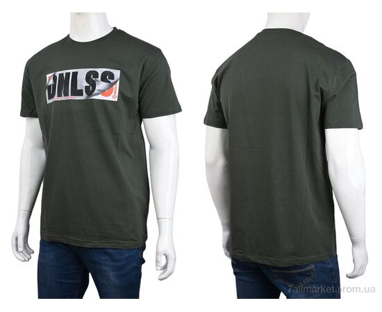 Футболка чоловіча Літо 3707-3004 green (4 шт. р.сіткаM-2XL) "Мир" недорого оптом від прямого постачальника, зображення 3