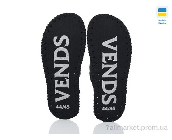 Тапки чоловічі домашні Весна/осінь 379M чорний (9 пар р.40-45) "Active" недорого оптом від прямого постачальника, зображення 3