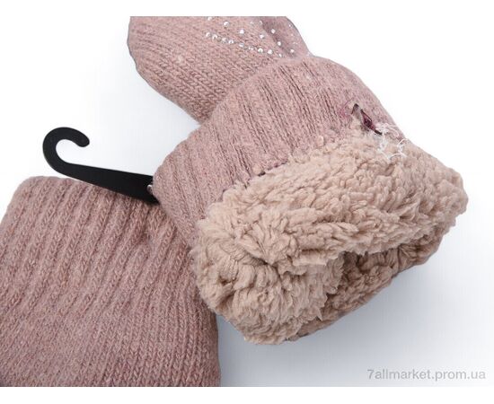 Фотография Варежки для женщин Зима 543 mix (12 шт. р.сетка 6,5-8,5) "CAP" недорого оптом от прямого поставщика, изображение 2