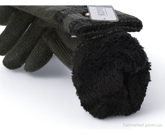 Чоловічі рукавиці Зима B2 green (216 шт. р.сітка11-14) "CAP" недорого оптом від прямого постачальника, зображення 2