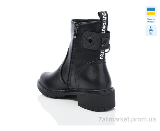 Фотография Ботинки женские стильные Весна/осень 872-1 (8 пар р.36-41) "Swin" недорого оптом от прямого поставщика, изображение 2