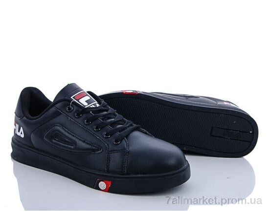 Кросівки чоловічі модні Весна/осінь F90M black (8 пар р.41-45) "CR" недорого оптом від прямого постачальника, зображення 2