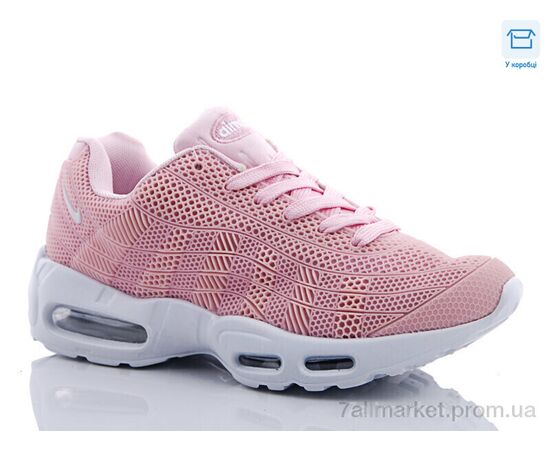 Фотография Кроссовки женские модные Весна/осень W062 pink (8 пар р.37-41) "CR" недорого оптом от прямого поставщика, изображение 2