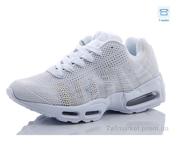 Фотография Кроссовки женские модные Весна/осень W062 white (8 пар р.37-41) "CR" недорого оптом от прямого поставщика, изображение 2