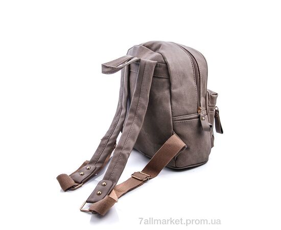 Портфель дитячий 6-18 beige 27*24*13 см, "Эльффей" недорого оптом від прямого постачальника, зображення 2