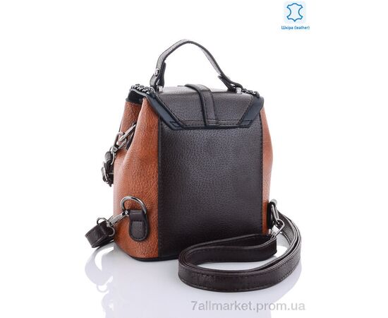 Жіноча сумка 9125 camel 20*20*12 см, "Эльффей" недорого оптом від прямого постачальника, зображення 2