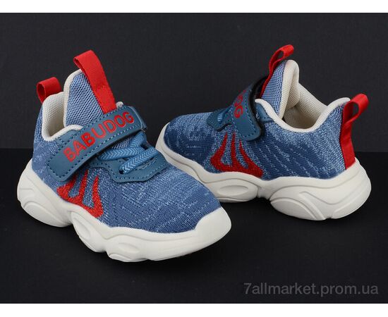 Кросівки дитячі модні Весна/осінь BD82008-22 серый (8 пар р.22-26) "Class Shoes" недорого оптом від прямого постачальника, зображення 2