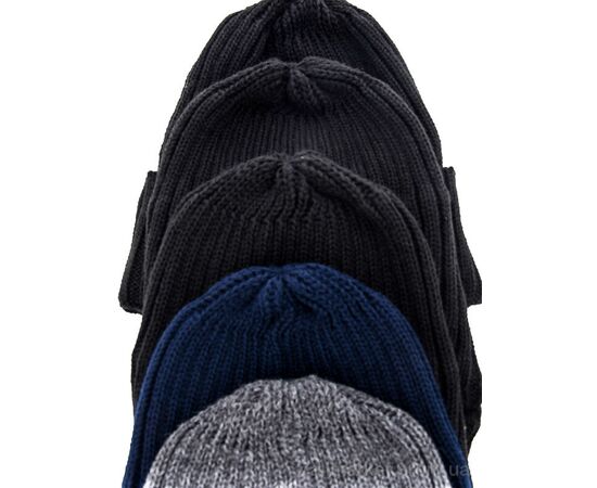 Шапка чоловіча Зима Молодежка флис mix (5 шт. р.сітка58-60) "Red Hat" недорого оптом від прямого постачальника, зображення 3