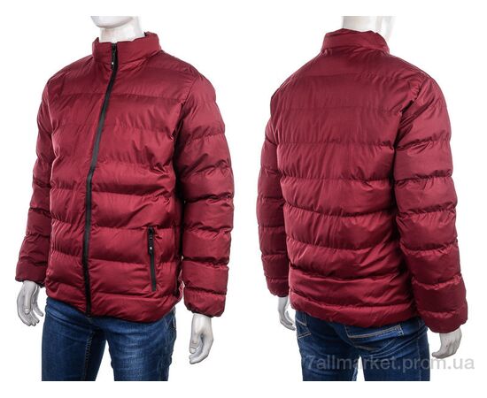 Куртка чоловіча Весна/осінь G8088 bordo (6 шт. р.сіткаL-5XL) "M7" недорого оптом від прямого постачальника, зображення 3