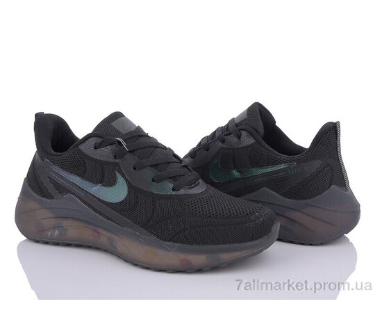 Кросівки чоловічі модні Весна/осінь S9(N1018) black (8 пар р.40-44) "Violeta" недорого оптом від прямого постачальника, зображення 2