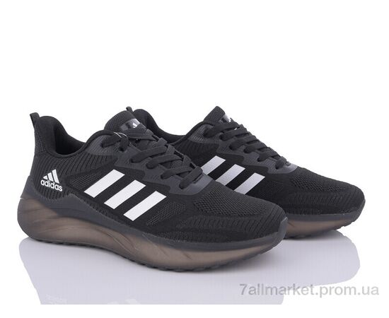 Кросівки чоловічі модні Весна/осінь S8(A1016) black-white (8 пар р.40-44) "Violeta" недорого оптом від прямого постачальника, зображення 2