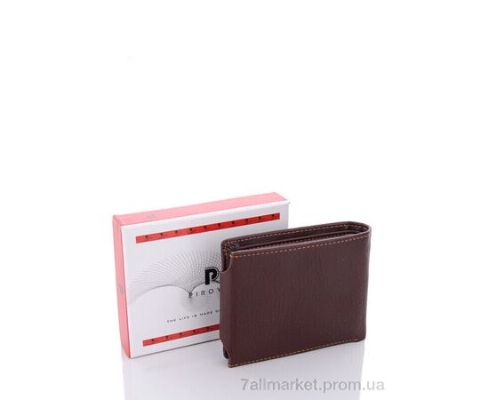 Гаманець чоловічий D0209 brown 10*12*3 см, "GLAMORTA" недорого оптом від прямого постачальника, зображення 2