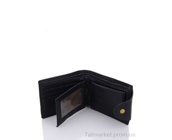 Гаманець чоловічий D0208 black 9*11*2 см, "GLAMORTA" недорого оптом від прямого постачальника, зображення 3