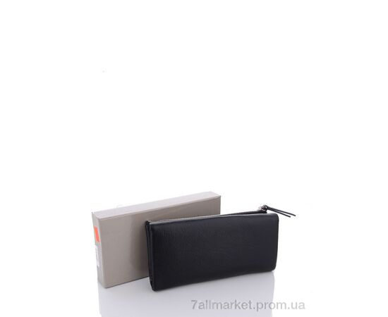 Фотография Кошелек женский CO-81A black 10*19*2.5 см, "GLAMORTA" недорого оптом от прямого поставщика, изображение 2