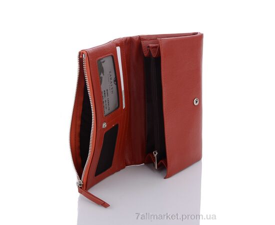 Фотография Кошелек женский CO-81A red 10*19*2.5 см, "GLAMORTA" недорого оптом от прямого поставщика, изображение 3