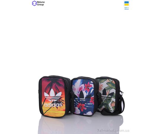 Сумка унісекс X646-5 mix 20*13*6 см, "Reluna Group" недорого оптом від прямого постачальника, зображення 2