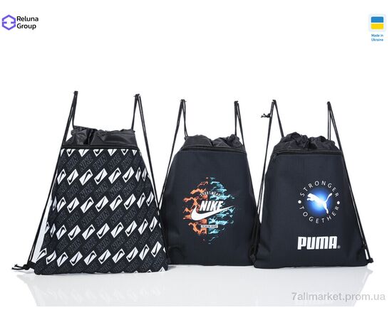 Рюкзак-мішок дитячий  647-1 mix (5 шт. р.сітка) "Reluna Group" недорого оптом від прямого постачальника, зображення 2