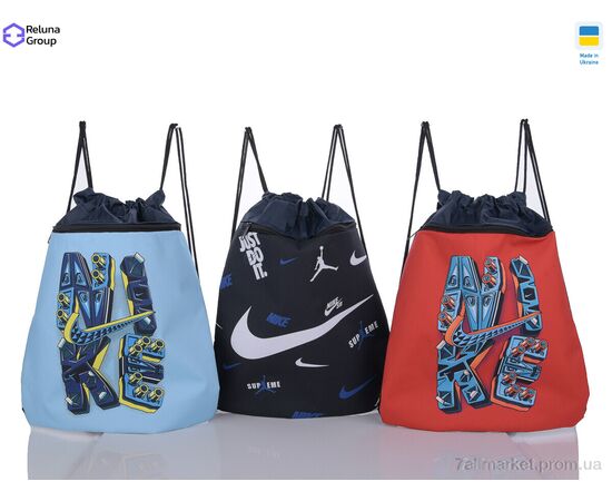 Рюкзак-мішок дитячий  647-3 mix (5 шт. р.сітка) "Reluna Group" недорого оптом від прямого постачальника, зображення 2