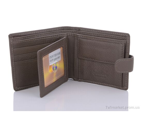 Гаманець чоловічий T120D-H124BE mix 10*12*2 см, "GLAMORTA" недорого оптом від прямого постачальника, зображення 2