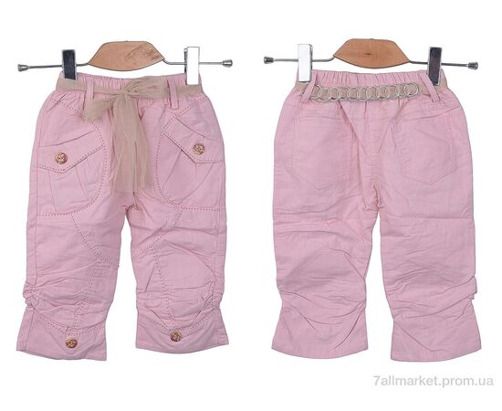 Штани дитячі Весна/осінь 882 (08558) l.pink (5 шт. р.сітка7-15) "Obuvok" недорого оптом від прямого постачальника, зображення 3