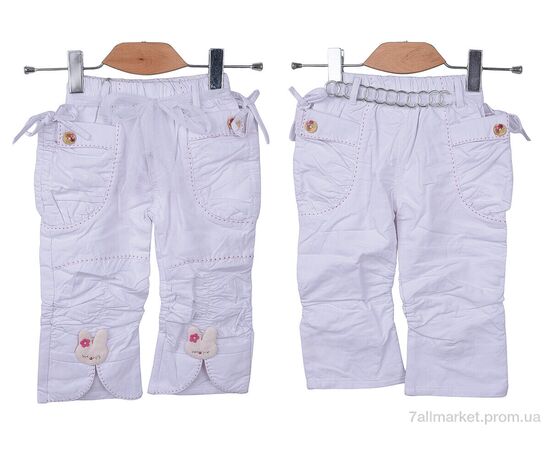 Штани дитячі Весна/осінь 882 (08560) white (5 шт. р.сітка7-15) "Obuvok" недорого оптом від прямого постачальника, зображення 3
