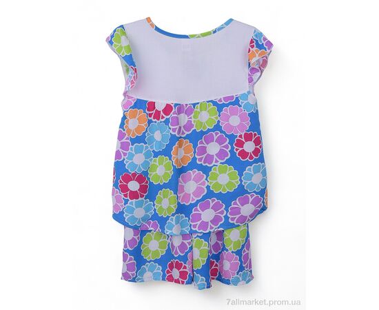 Костюм дитячий Літо 08604 blue (4 шт. р.сітка5-8) "Obuvok" недорого оптом від прямого постачальника, зображення 2
