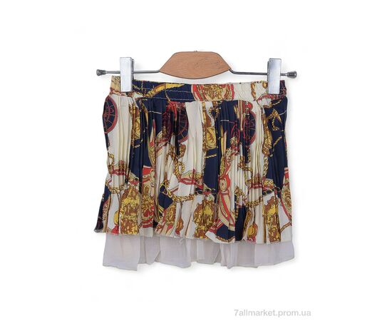 Спідниця дитяча Літо 1816 (08597) beige-navy (5 шт. р.сітка36-44) "Obuvok" недорого оптом від прямого постачальника, зображення 2