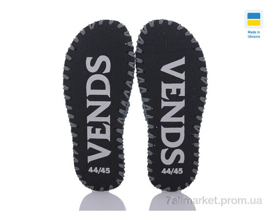 Тапки чоловічі домашні Весна/осінь 371M зелений (9 пар р.40-45) "Active" недорого оптом від прямого постачальника, зображення 3