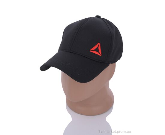 Кепка для чоловіків Весна/осінь NN1-18 black (3 шт. р.сітка57-59) "KUINH" недорого оптом від прямого постачальника, зображення 2