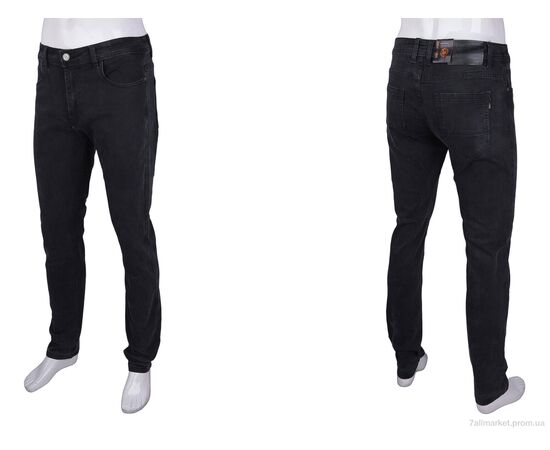Джинси чоловічі Весна/осінь BR981-5 (8 шт. р.сітка32-38) "Baron" недорого оптом від прямого постачальника, зображення 3