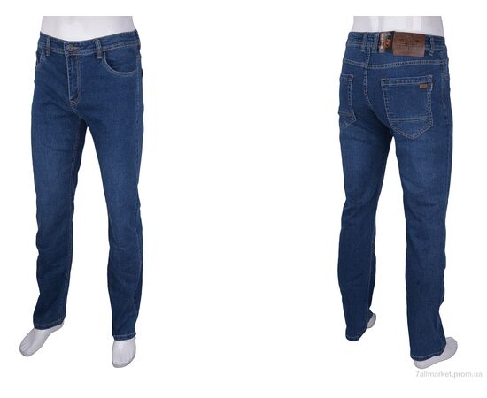 Джинси чоловічі Весна/осінь BR2007 (8 шт. р.сітка32-42) "Baron" недорого оптом від прямого постачальника, зображення 3