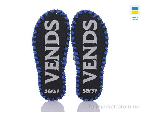 Тапки жіночі для будинку Весна/осінь 154W сірий (9 пар р.36-41) "Active" недорого оптом від прямого постачальника, зображення 3