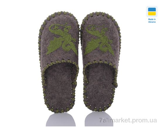 Фотография Тапки мужские домашние Весна/осень 347M коричневий (9 пар р.40-45) "Active" недорого оптом от прямого поставщика, изображение 2