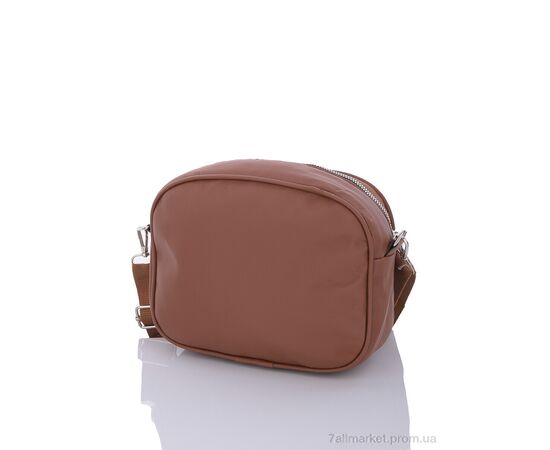 Жіноча сумка 2155-9 brown 17*20*7 см, "David Polo" недорого оптом від прямого постачальника, зображення 2