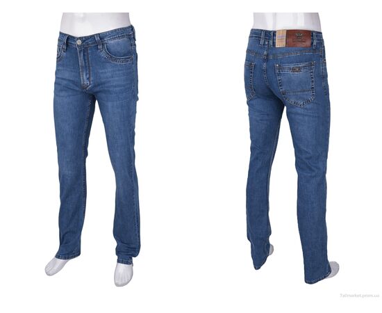 Джинси чоловічі Весна/осінь BR9379 (8 шт. р.сітка32-38) "Baron" недорого оптом від прямого постачальника, зображення 3