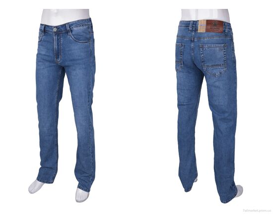 Джинси чоловічі Весна/осінь BR9375 (8 шт. р.сітка32-38) "Baron" недорого оптом від прямого постачальника, зображення 3