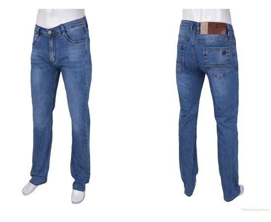 Джинси чоловічі Весна/осінь BR9376 (8 шт. р.сітка32-40) "Baron" недорого оптом від прямого постачальника, зображення 3