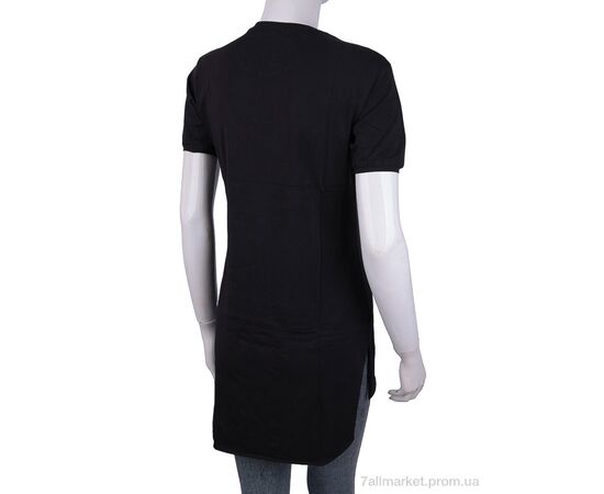 Фотография Футболка женская Лето 3488-800356-1 black (4 шт. р.сетка One size) "Мир" недорого оптом от прямого поставщика, изображение 2