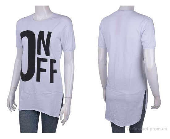 Фотография Футболка женская Лето 3488-800356-4 white (4 шт. р.сетка One size) "Мир" недорого оптом от прямого поставщика, изображение 3