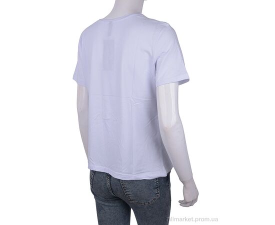 Фотография Футболка женская Лето 3488-2303-6 white (4 шт. р.сетка One size) "Мир" недорого оптом от прямого поставщика, изображение 2