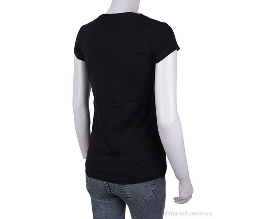 Фотография Футболка женская Лето 3488-00677-1 black (4 шт. р.сетка One size) "Мир" недорого оптом от прямого поставщика, изображение 2