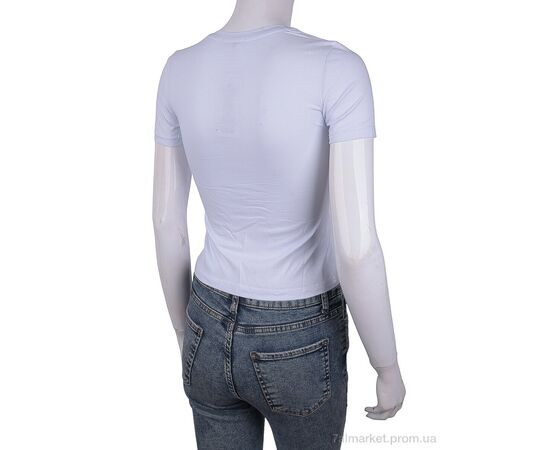Футболка жіноча Літо 3488-2104-4 white (4 шт. р.сіткаOne size) "Мир" недорого оптом від прямого постачальника, зображення 2