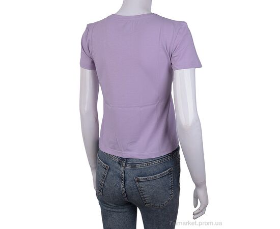 Фотография Футболка женская Лето 3488-005-3 l.violet (4 шт. р.сетка S-M) "Мир" недорого оптом от прямого поставщика, изображение 2